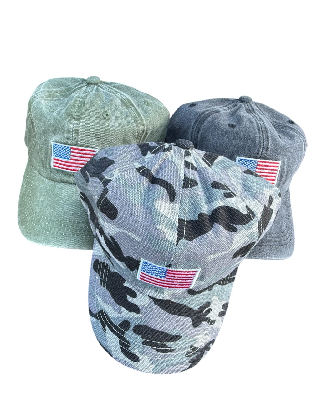 USA Flag Baseball Hats- Choose One ! - NEW
